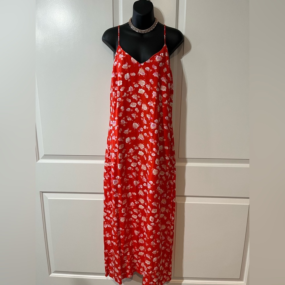 NWOT Forever 21 Floral Print Maxi Dress